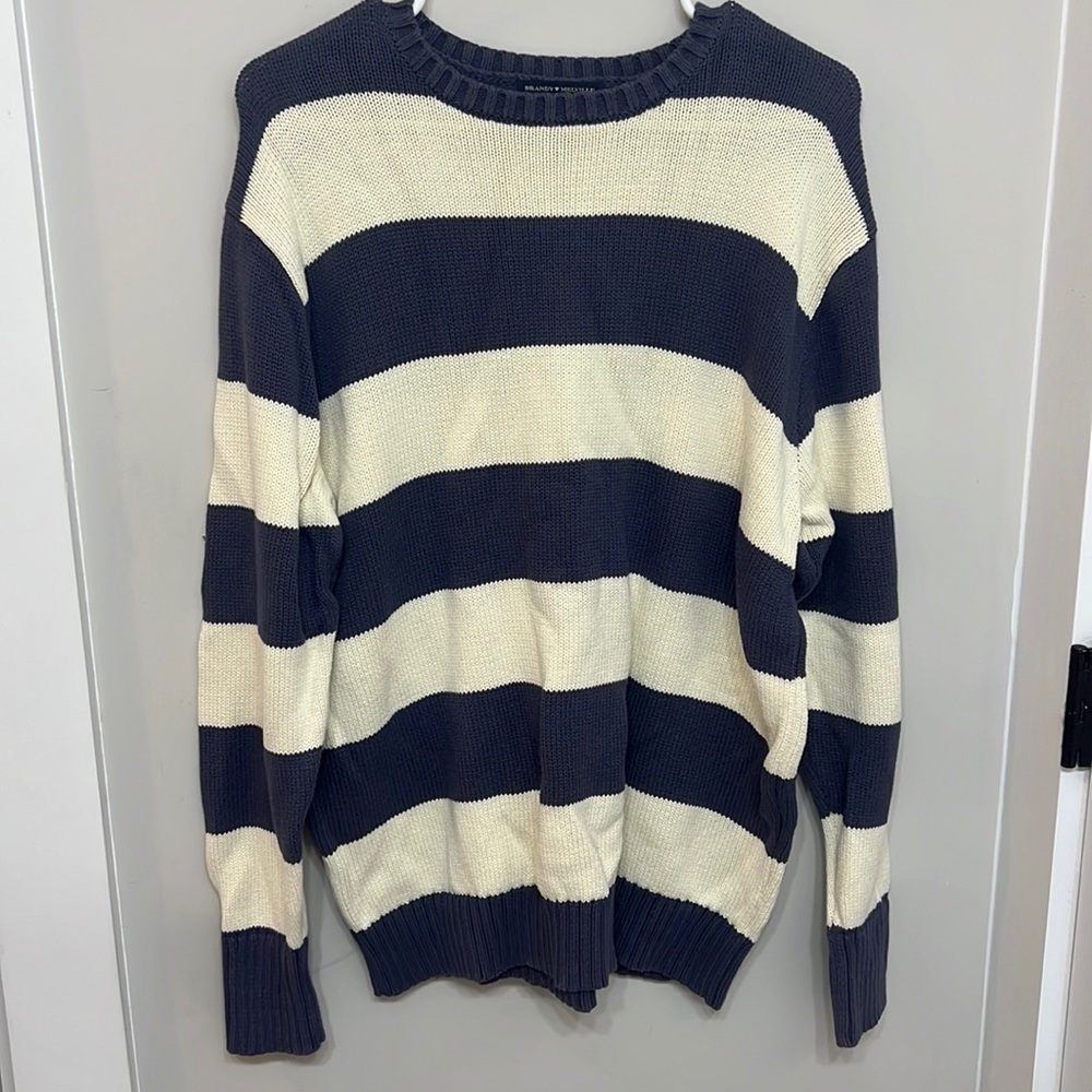 Brandy Melville striped oversized sweater